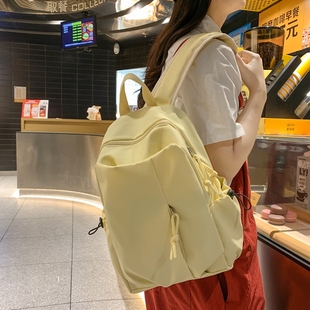 简约轻便迷你小背包男日系小型双肩包iPad平板包春游研学旅行包女