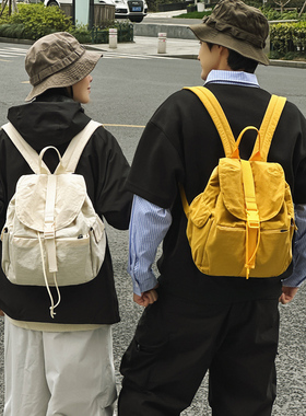 25夏天新款小型双肩包女轻便携户外运动旅游登山背包男iPad小背包