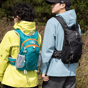 户外运动轻便携登山包男女旅游多功能双肩包防水骑行徒步10L背包