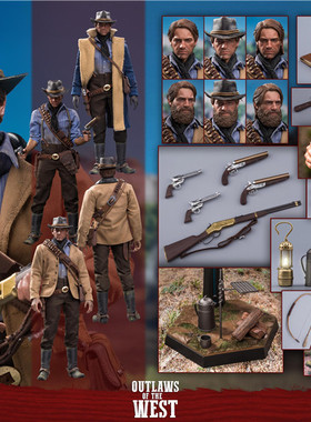 现货 LIMTOYS LIM008 1/6兵人 西部牛仔法外之徒神枪手荒野大镖客