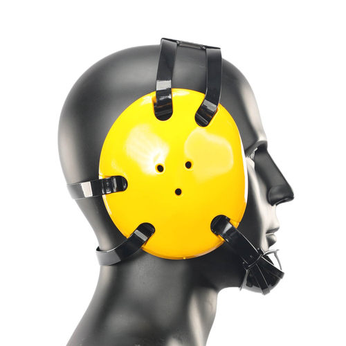 GEYI摔跤护耳,柔术护耳格斗护耳.配下巴杯黄色(成人款&青年款）