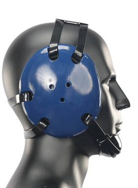 GEYI摔跤护耳,柔术护耳格斗护耳.配下巴杯海军蓝(成人款&青年款）