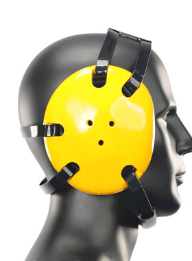 GEYI摔跤护耳,柔术护耳,MMA护耳.配下巴带黄色(成人款&青年款）