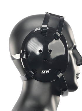 GEYI摔跤护耳,柔术护耳,MMA护耳.配下巴带黑色(成人款&青年款）