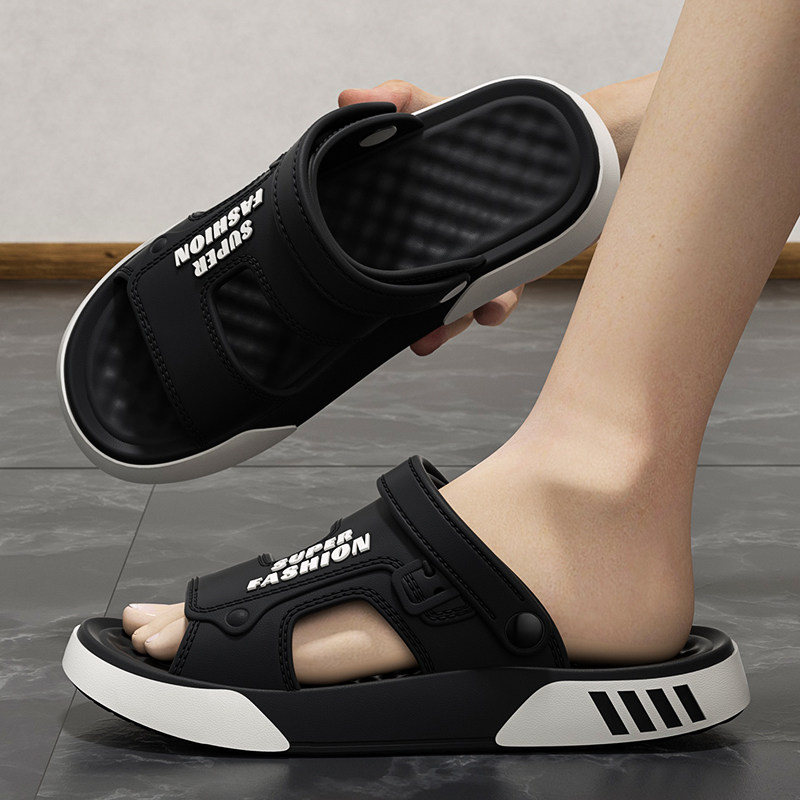 男士拖鞋外穿2025新款户外开车涉水沙滩鞋eva防滑防臭凉鞋夏季男,流行男鞋,一字拖,淘宝优惠券,粉丝福利购,淘宝优惠卷