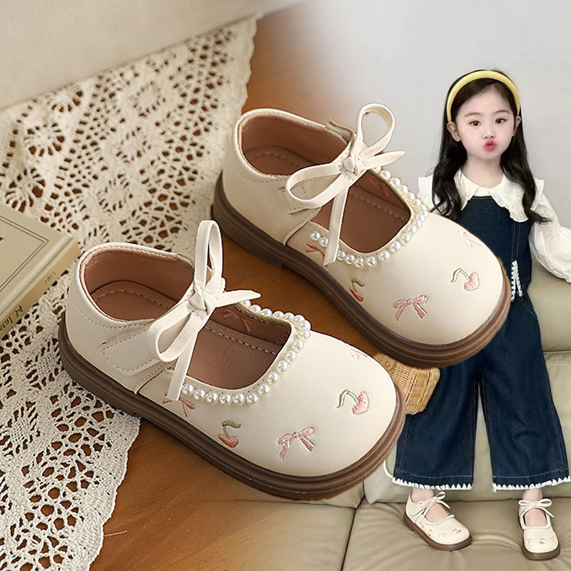 女童甜美单鞋玛丽珍鞋蝴蝶结小皮鞋2026春秋新款中小童公主鞋皮鞋,童鞋/婴儿鞋/亲子鞋,皮鞋,淘宝优惠券,粉丝福利购,淘宝优惠卷