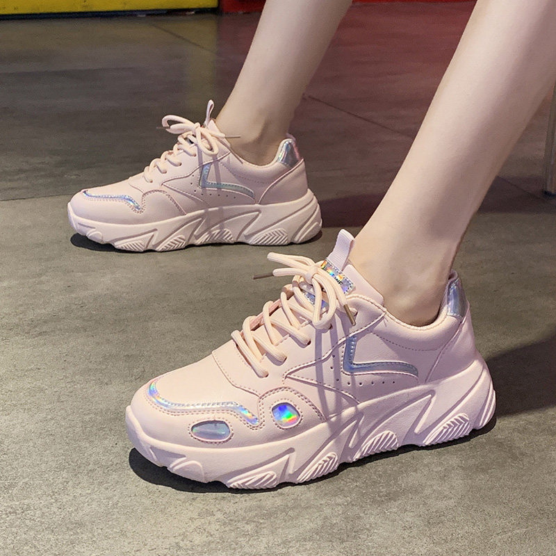 鞋子女春秋新款初中學生休閑百搭運動鞋女韓版原宿ins網紅跑步鞋在類目 女鞋, 帆布鞋中 - 來自Buy2taobao.com提供專業的淘寶代購服務