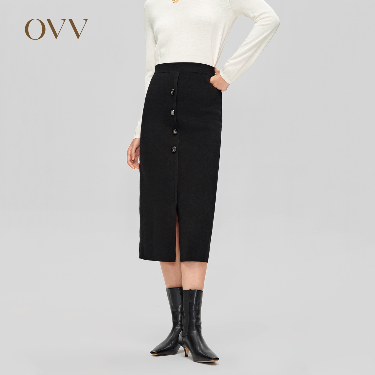 可机洗易打理 两穿设计 针织面料