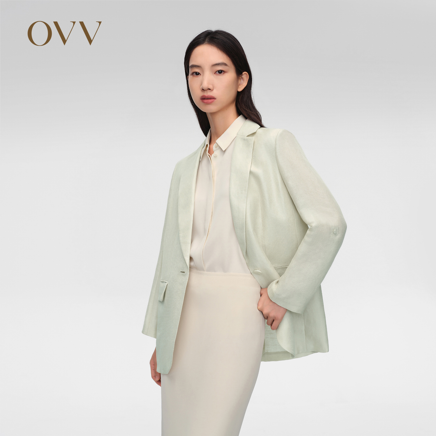 孙俪同款休闲西服OVV休闲