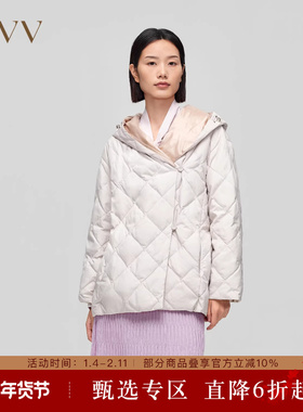 OVV秋冬热卖装翻领连帽防风正反双面穿薄款羽绒服外套