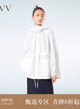 【SOLOTEX微风系列】OVV春夏热卖女装户外穿搭宽松连帽休闲风衣