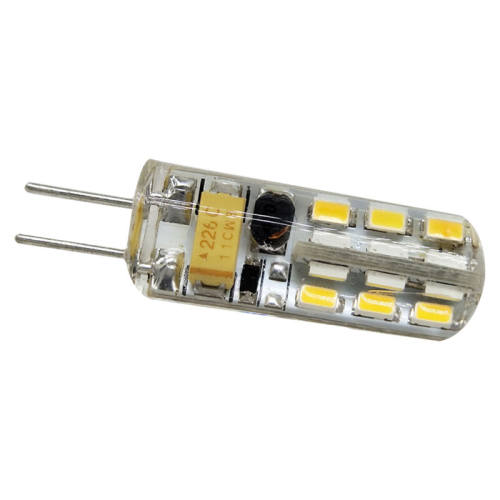 柏光致工业商用LED灯珠AC/DC12V玉米灯插脚光源LXG4白光灯3W（10