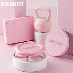 COLORFIT万向轮滑盘健腹盘健身静音腹肌男女家用健身收腹马甲线核