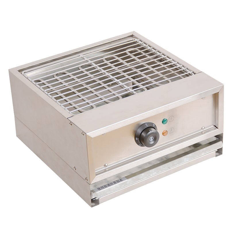 hotkitch商用电烧烤炉家用无烟电烤炉电烧烤串机商用黑金钢电热烤高性价比高么？