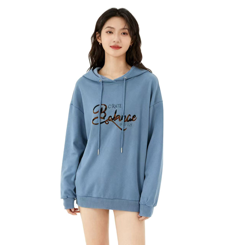 【D玛纳】连帽卫衣简约舒适百搭长袖时尚DMA4