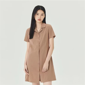 SP系列 显瘦百搭纯棉宽松衬衫 裙宽松型连衣裙P529