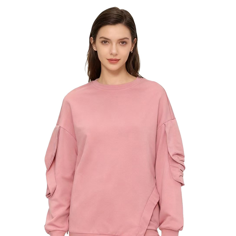 【D玛纳】设计感卫衣长袖百搭休闲通勤套头宽松型DMA859