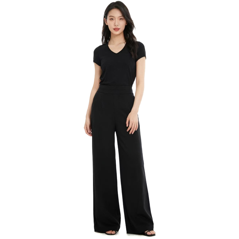 【D玛纳】高腰直筒裤休闲舒适舒适百搭时尚DMA375/DMA527