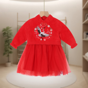 【恋-KIDS】儿童连衣裙甜美可爱舒适日常休闲洋气简洁YT277