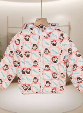 【马lavi】儿童羽绒服软糯保暖舒适百搭简约儿童可爱卡通J61