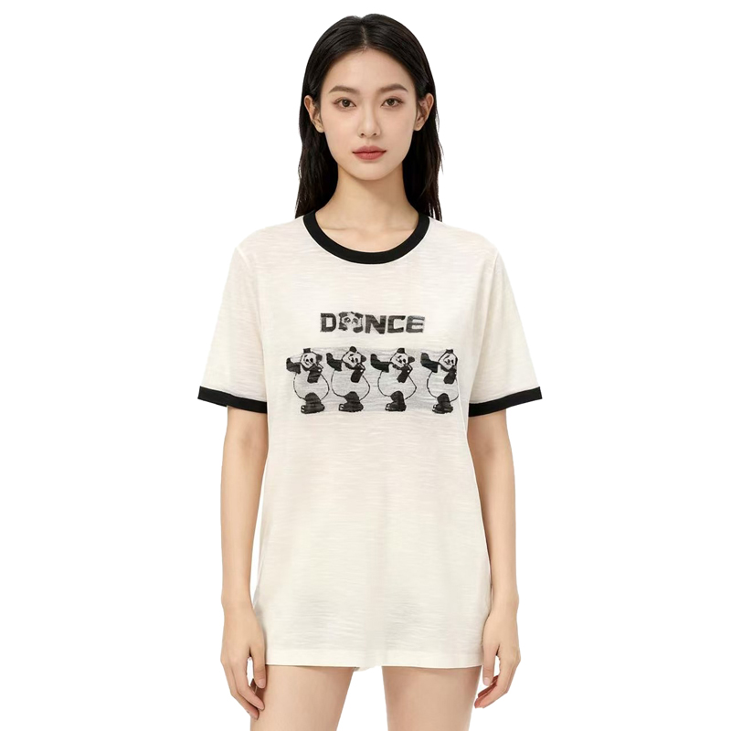 【D玛纳】时尚T恤印花百搭舒适休闲短袖DMA498