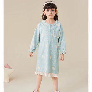 【MINI马】奇顿系列儿童家居服(小马满印长袖裙)C123-58312230