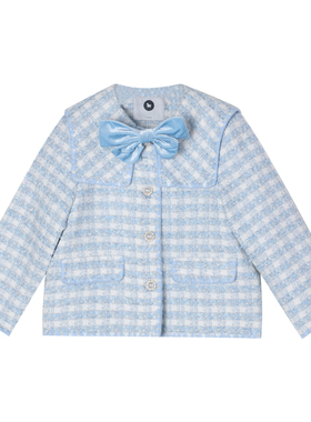 马W系列-格子翻领外套W163-222420801