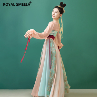 古典舞服装飘逸练功服中国舞汉唐舞蹈服古风表演出服新款套装春夏