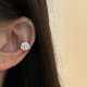 爆闪锆石耳夹女日常通勤百搭气质无耳洞耳骨夹高级感轻奢 楼哈哈