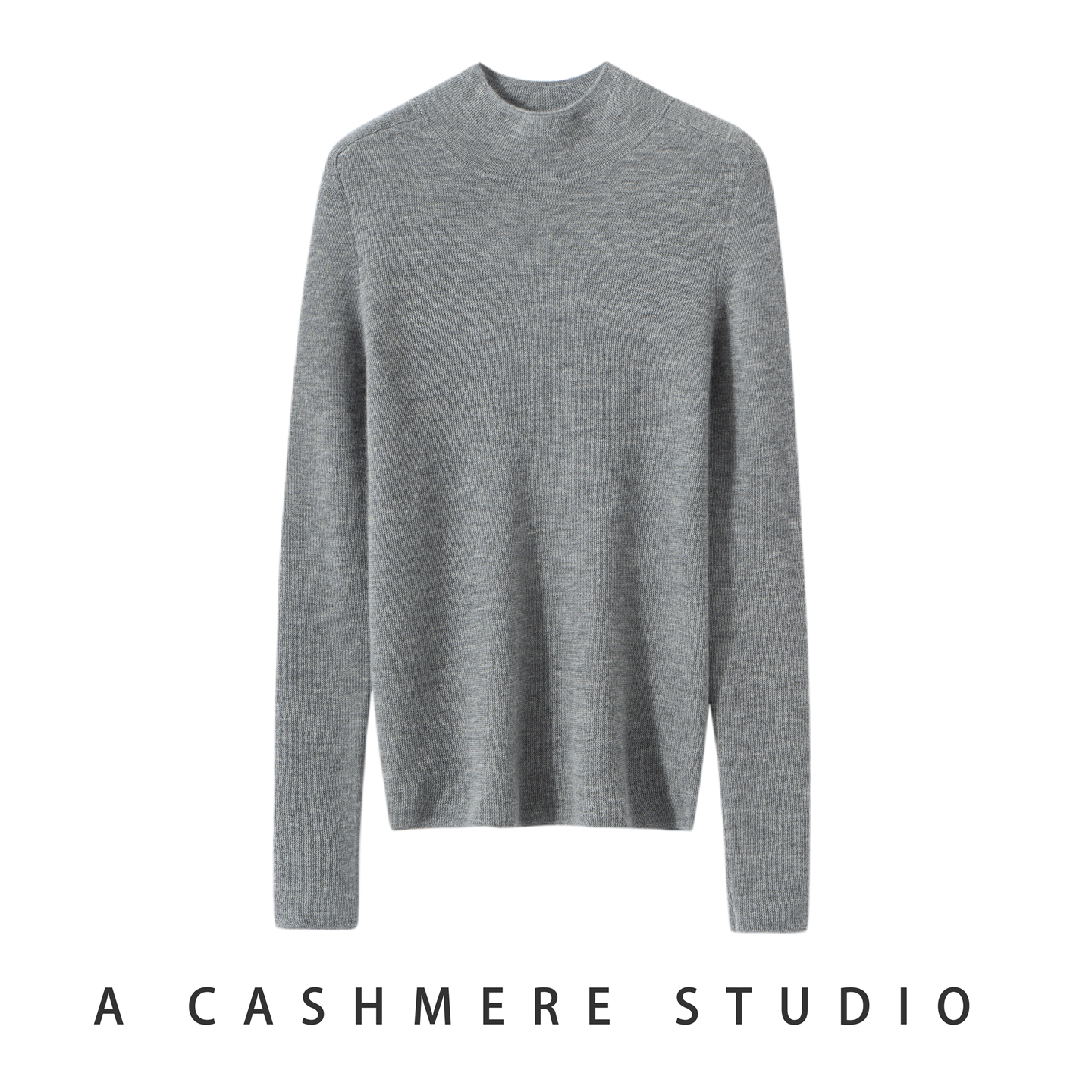 轻奢精纺薄款100%纯山羊绒衫保暖