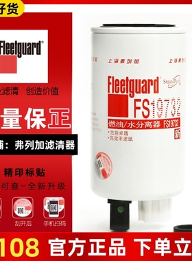 FS19732上海弗列加适用3973233康明斯LG9704550067柴油滤芯3.8