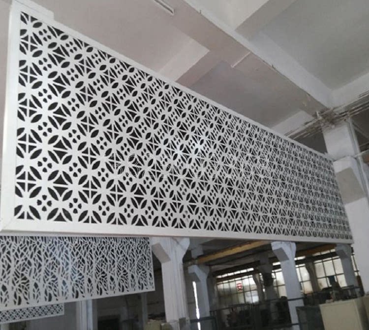 促销中国元素窗花屏风户外幕墙造型铝合金镂空单板冲孔雕刻艺术板