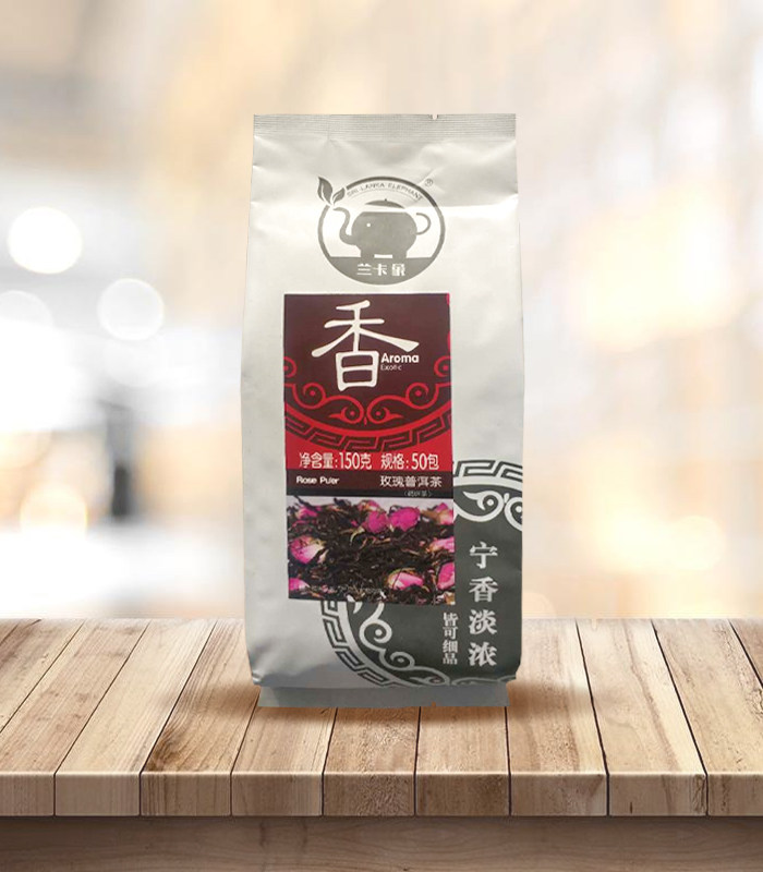 兰卡象HKCG玫瑰普洱茶包 冷萃茶三角茶包图片