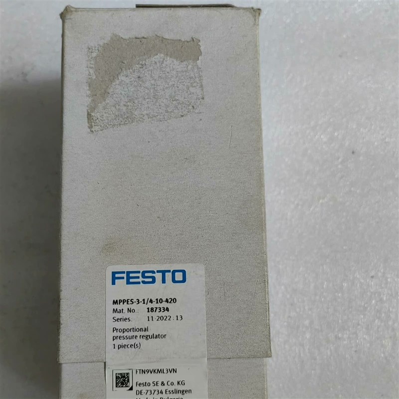 【议价】德国FESTO费斯托进口比例调压阀MPPES-3-1/4-1