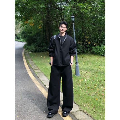 AYUN Studio 孙聖云韩系阔版加厚运动休闲套装两面穿上衣松紧卫裤