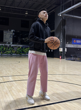 Drakcle Boo孟博龙同款灯芯绒限定美式男士百搭直筒运动休闲长裤