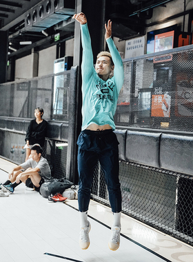 Drakcle Boo孟博龙同款男篮球训练长裤秋冬运动裤速干小脚休闲裤