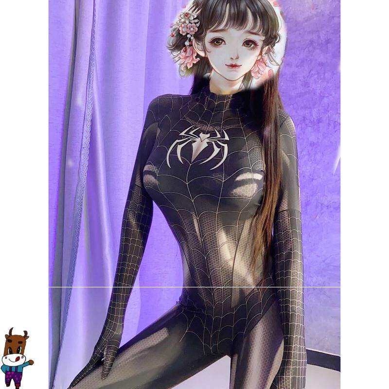 蜘蛛侠紧身衣cos平行宇宙格温大人连体衣毒液电影cosplay服装女在类目 模玩/动漫/周边/cos/桌游, Cosplay服饰/道具/服务, Cosplay女装中 - 来自Buy2taobao.com提供专业的淘宝代购服务