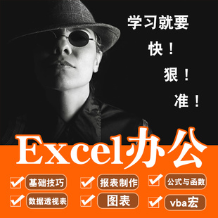 2016 excel视频教程入门到精通教程2007 2013 在线课程 2010 2019