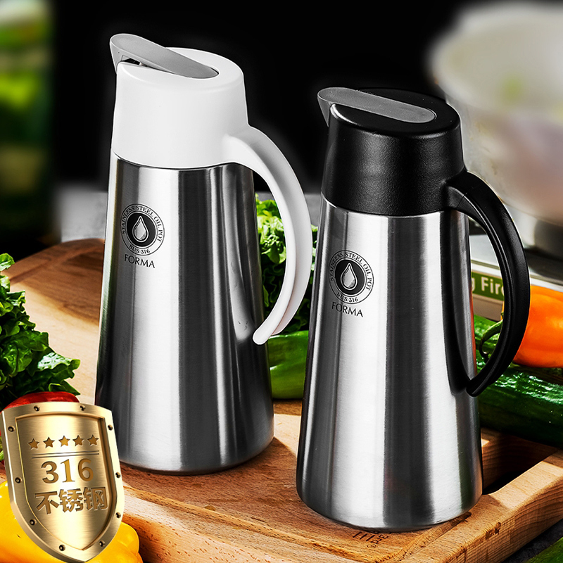 ASVEL不锈钢油壶日本进口家用调料瓶大号防漏油瓶