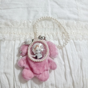 迷你bjd娃包定制外出可挂式2-4厘米mini娃用配件六分斜挎包背包