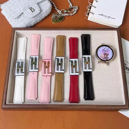 适用于华为高级感皮革F磁吸gt6watch4/3/2GT4柔软华为gt5/3pro