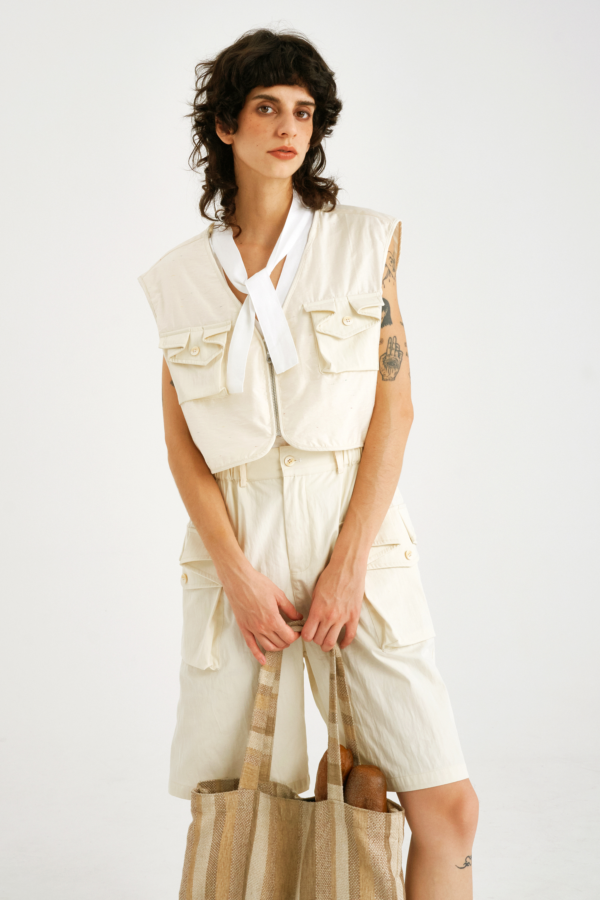 INCOG小众设计师清爽工装套装