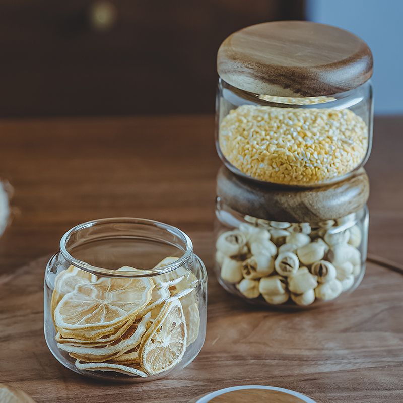 家用蜂蜜咖啡豆高硼硅密封罐