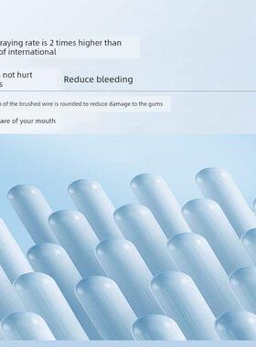 适用于Soro Sonic电动牙刷头成人Noite X6软刷毛更换通用牙刷头