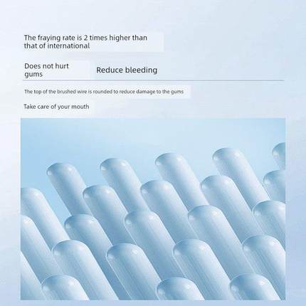 适用于Soro Sonic电动牙刷头成人Noite X6软刷毛更换通用牙刷头