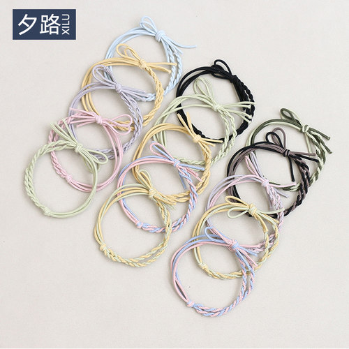 夏日小清新发绳橡皮筋发绳简约