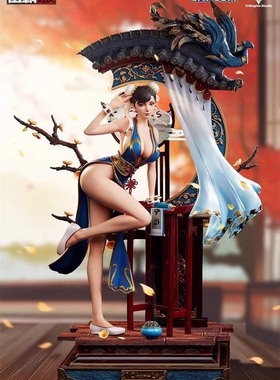 【现货】TES 春丽 1/4 CAPCOM授权 限量正版手办雕像【漫迷坊】