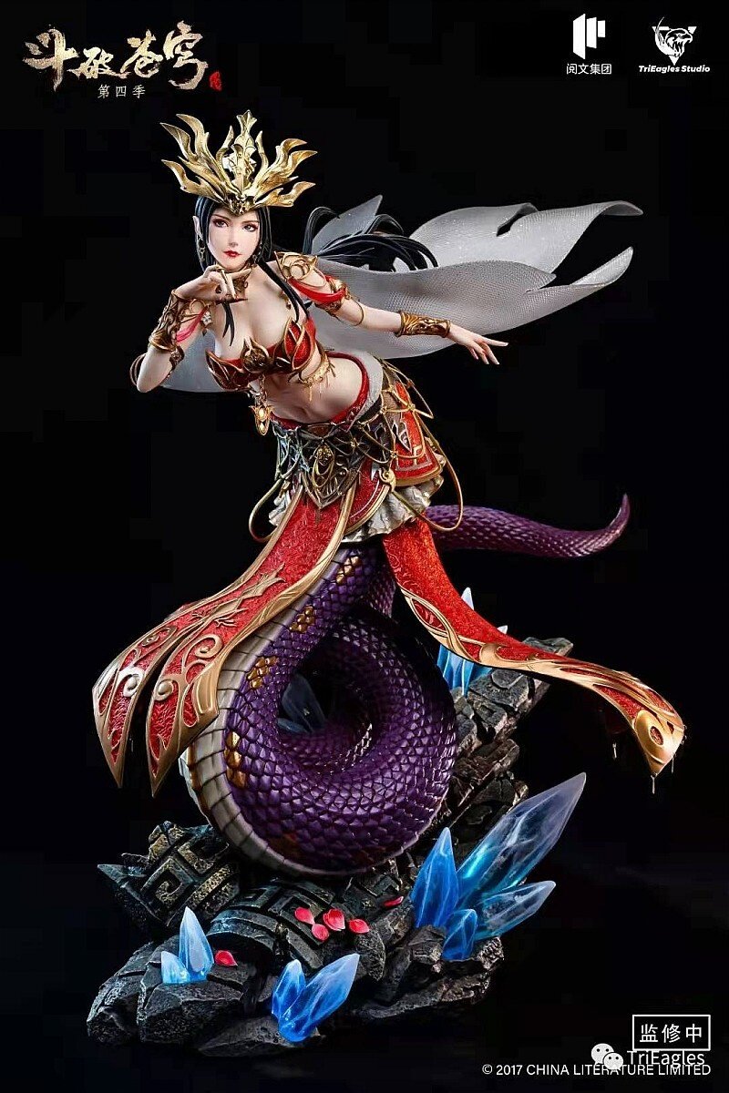 【现货】tes 阅文集团 斗破苍穹 美杜莎 正版授权 限量手办雕像