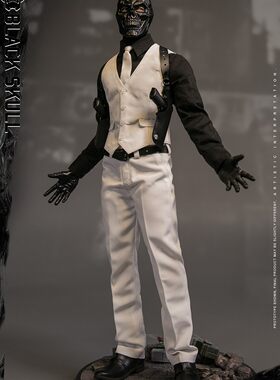 【现货】VTS TOYS 1/6 黑骷髅 Black Skull 可动收藏人偶